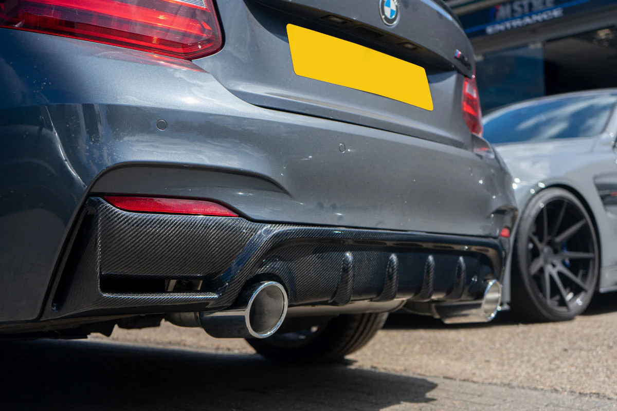 BMW 2 SERIES F22/F23 CARBON FIBRE DIFFUSER - MP STYLE - Image 6