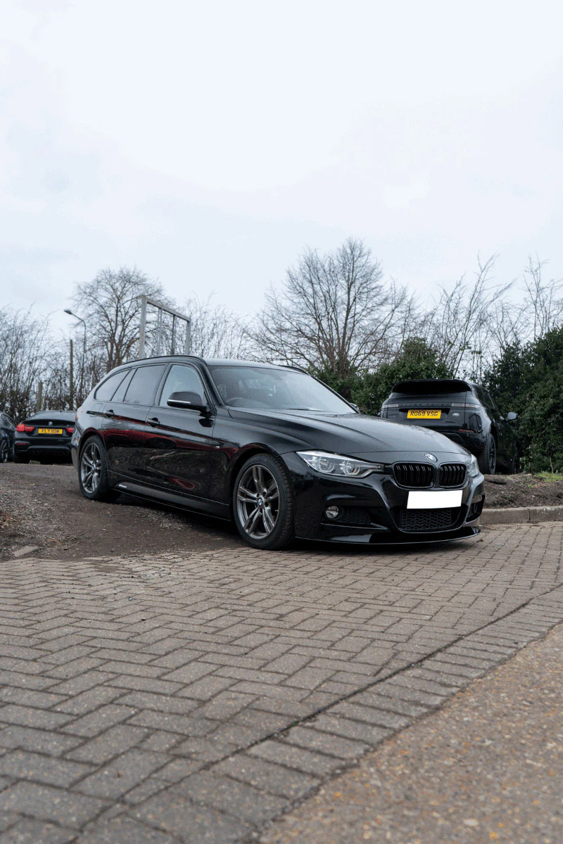 BMW 3 SERIES F30 GLOSS BLACK FULL KIT (TWIN EXHAUST) - MP STYLE - BLAK BY CT CARBON - Image 10