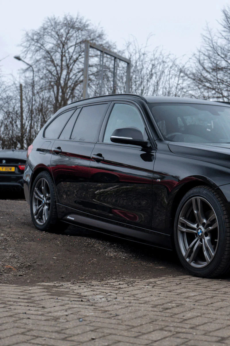BMW 3 SERIES F30 GLOSS BLACK FULL KIT (TWIN EXHAUST) - MP STYLE - BLAK BY CT CARBON - Image 11