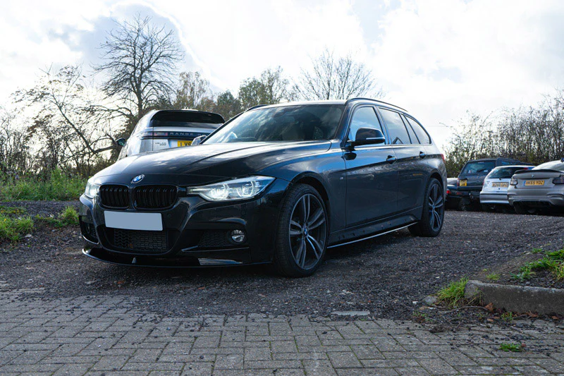 BMW 3 SERIES F30 GLOSS BLACK FULL KIT (TWIN EXHAUST) - MP STYLE - BLAK BY CT CARBON - Image 4