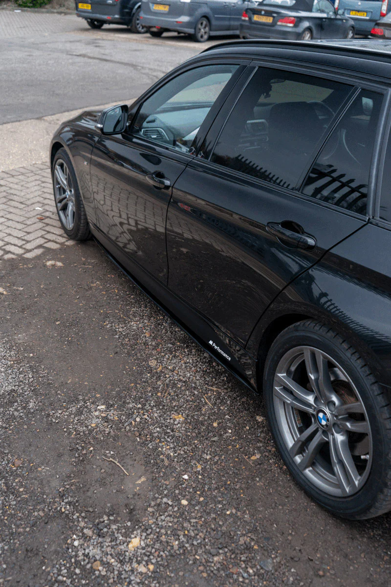 BMW 3 SERIES F30 GLOSS BLACK FULL KIT (TWIN EXHAUST) - MP STYLE - BLAK BY CT CARBON - Image 9