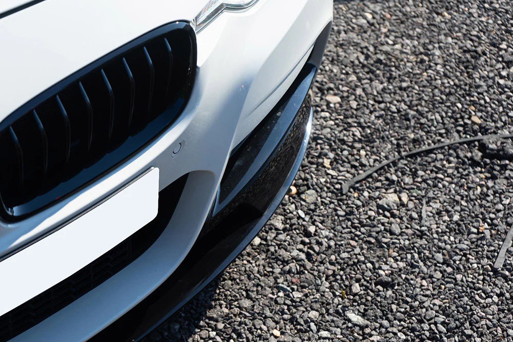 BMW 3 SERIES F30 GLOSS BLACK SPLITTER - MP STYLE - BLAK BY CT CARBON - Image 6