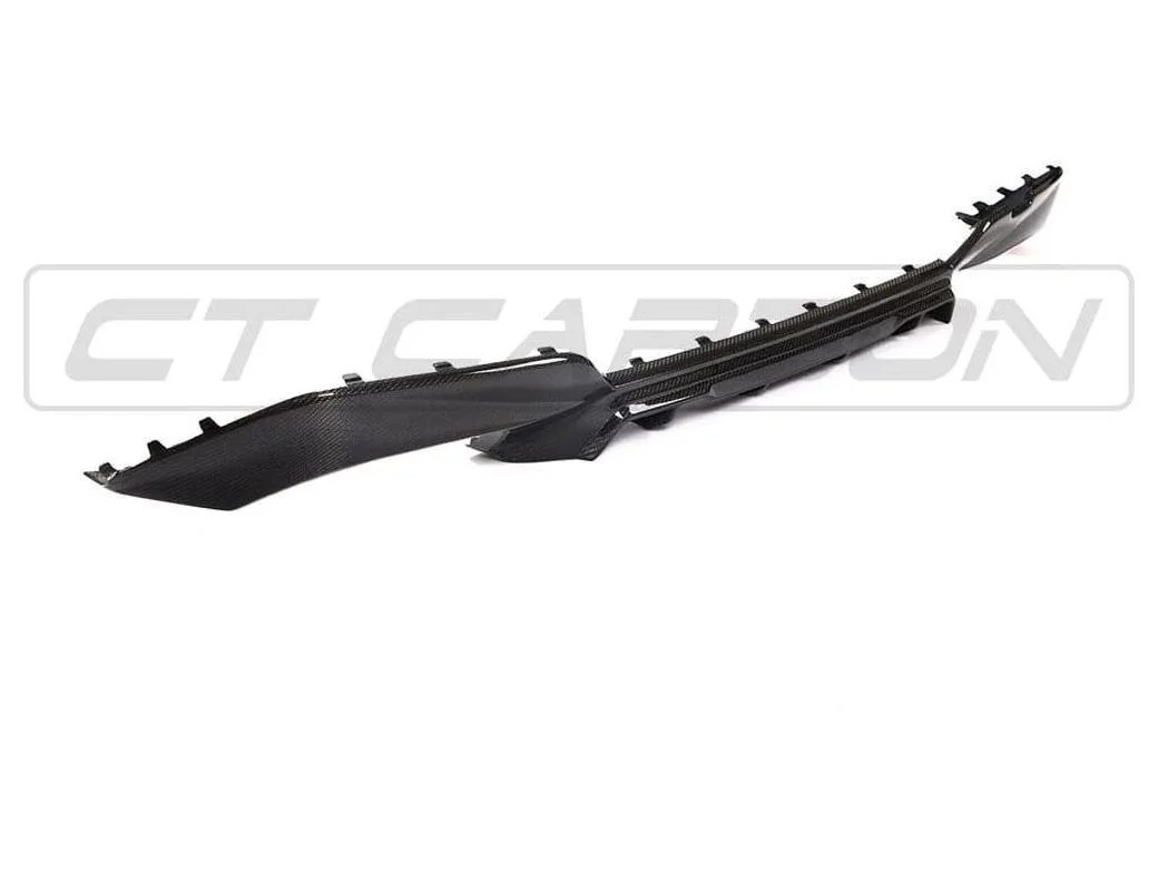 BMW 3 SERIES G20/G21 SQAURE TIP CARBON FIBRE DIFFUSER - Image 2