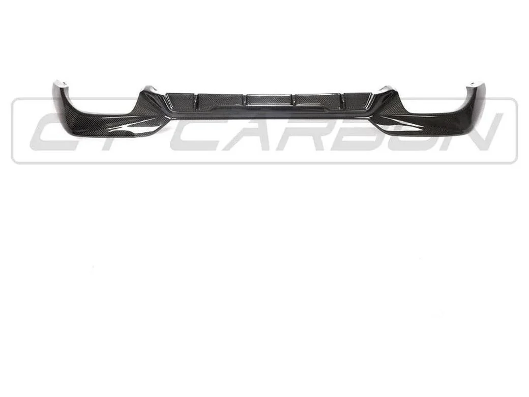 BMW 3 SERIES G20/G21 SQAURE TIP CARBON FIBRE DIFFUSER - Image 3