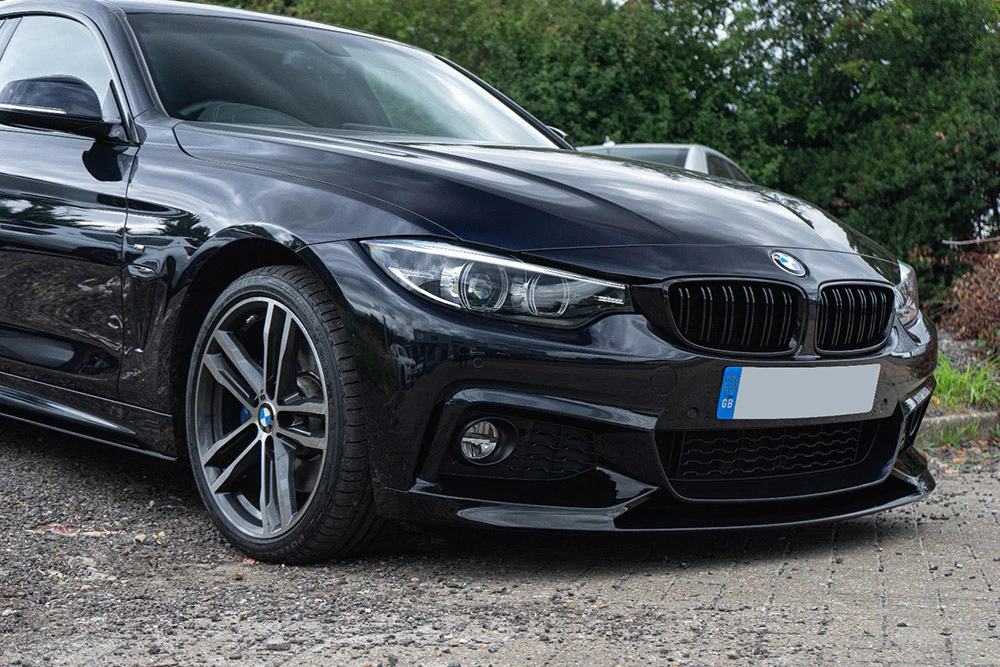 BMW 4 SERIES F32 GLOSS BLACK FULL KIT (TWIN EXHAUST) - MP STYLE - BLAK BY CT CARBON - Image 3