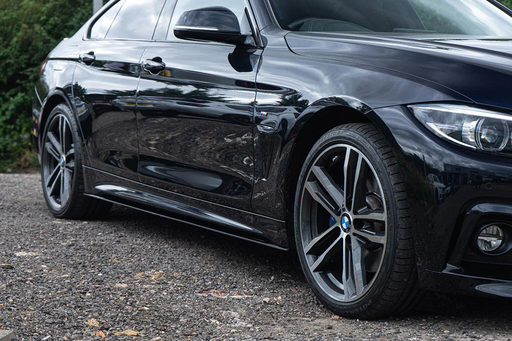 BMW 4 SERIES F32 GLOSS BLACK FULL KIT (TWIN EXHAUST) - MP STYLE - BLAK BY CT CARBON - Image 4