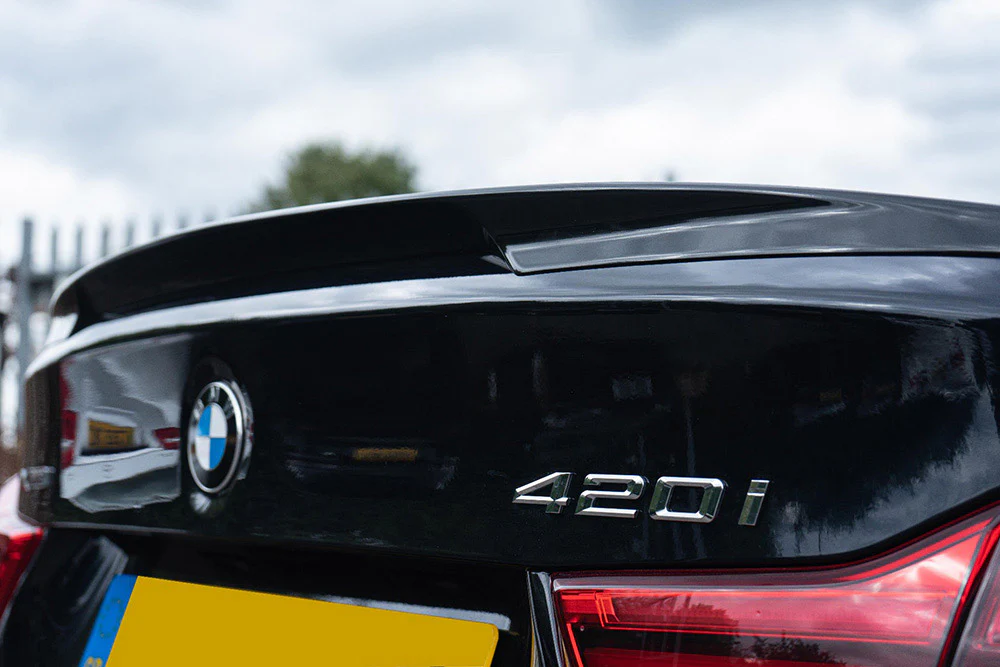 BMW 4 SERIES F32 GLOSS BLACK FULL KIT (TWIN EXHAUST) - MP STYLE - BLAK BY CT CARBON - Image 8