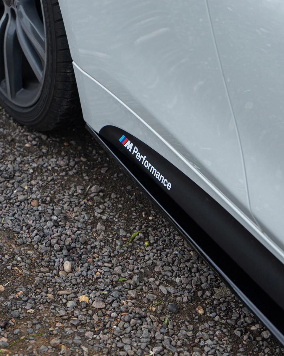 BMW 4 SERIES F32/F33/F36 GLOSS BLACK SIDE SKIRTS - MP STYLE - BLAK BY CT CARBON - Image 4