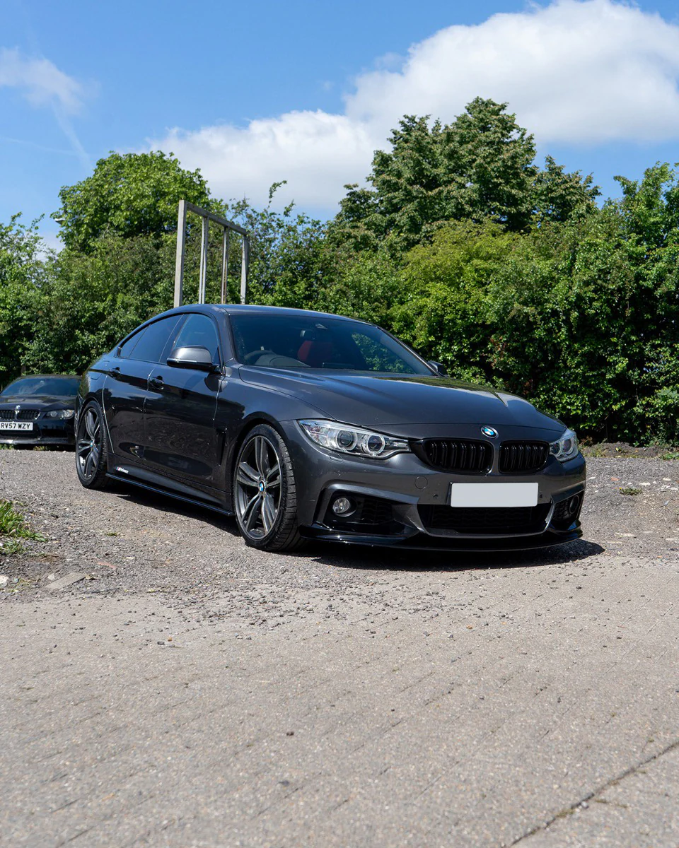 BMW 4 SERIES F32/F33/F36 GLOSS BLACK SPLITTER - MP STYLE - BLAK BY CT CARBON - Image 10