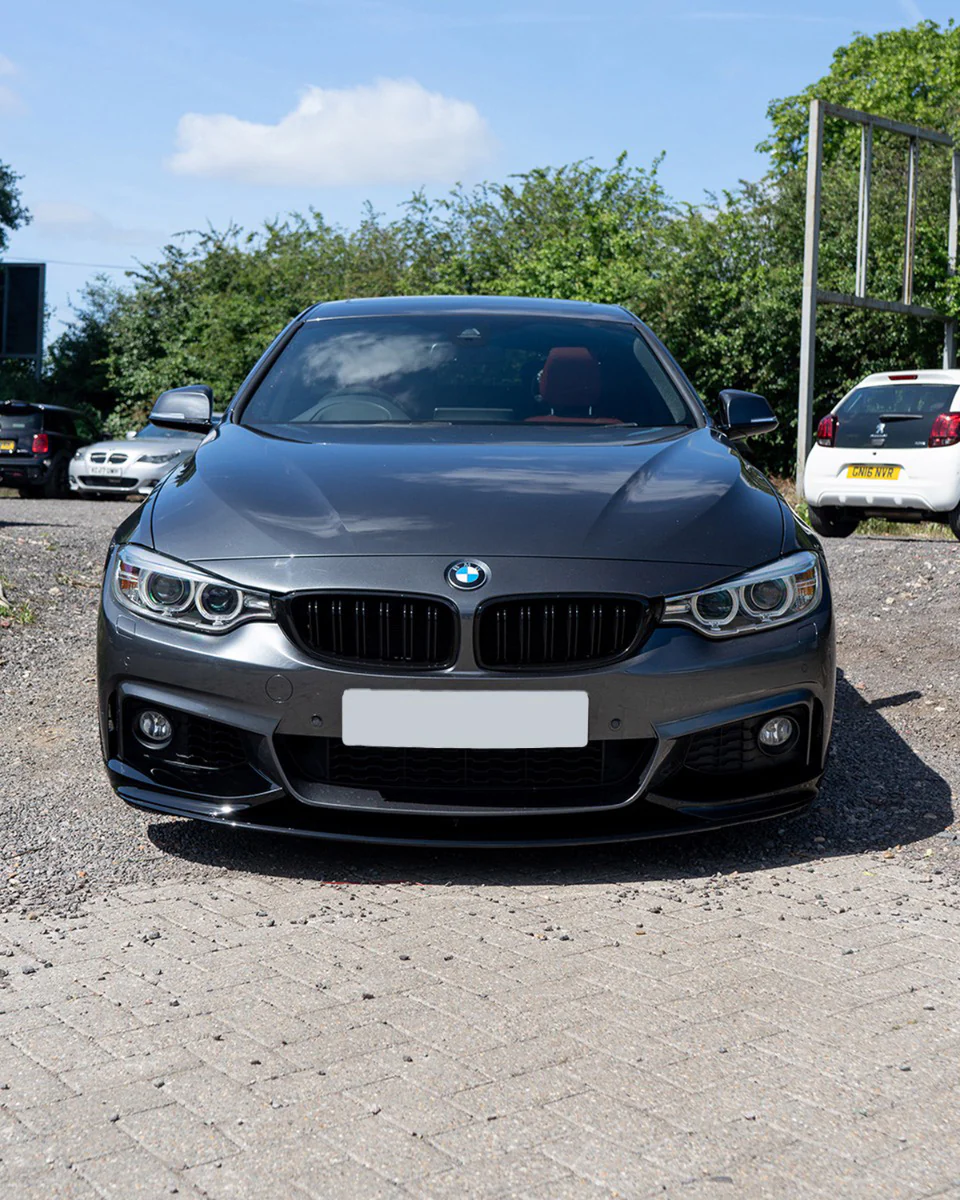BMW 4 SERIES F32/F33/F36 GLOSS BLACK SPLITTER - MP STYLE - BLAK BY CT CARBON - Image 11