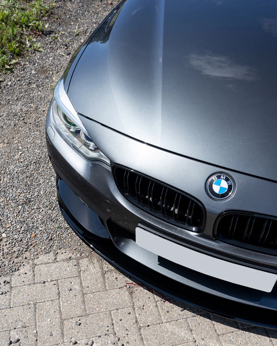 BMW 4 SERIES F32/F33/F36 GLOSS BLACK SPLITTER - MP STYLE - BLAK BY CT CARBON - Image 12