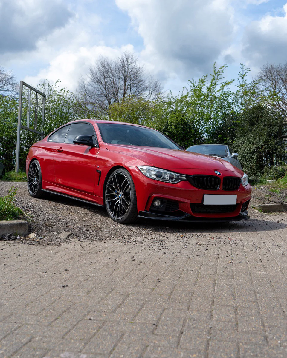BMW 4 SERIES F32/F33/F36 GLOSS BLACK SPLITTER - MP STYLE - BLAK BY CT CARBON - Image 17