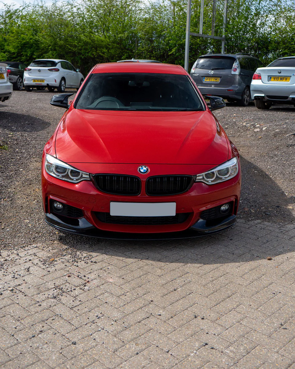 BMW 4 SERIES F32/F33/F36 GLOSS BLACK SPLITTER - MP STYLE - BLAK BY CT CARBON - Image 18