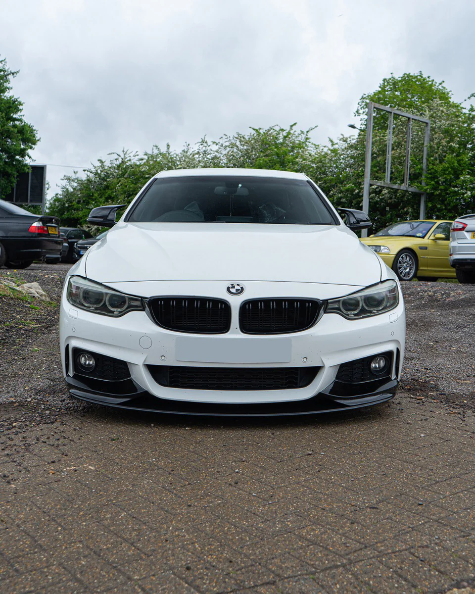 BMW 4 SERIES F32/F33/F36 GLOSS BLACK SPLITTER - MP STYLE - BLAK BY CT CARBON - Image 6