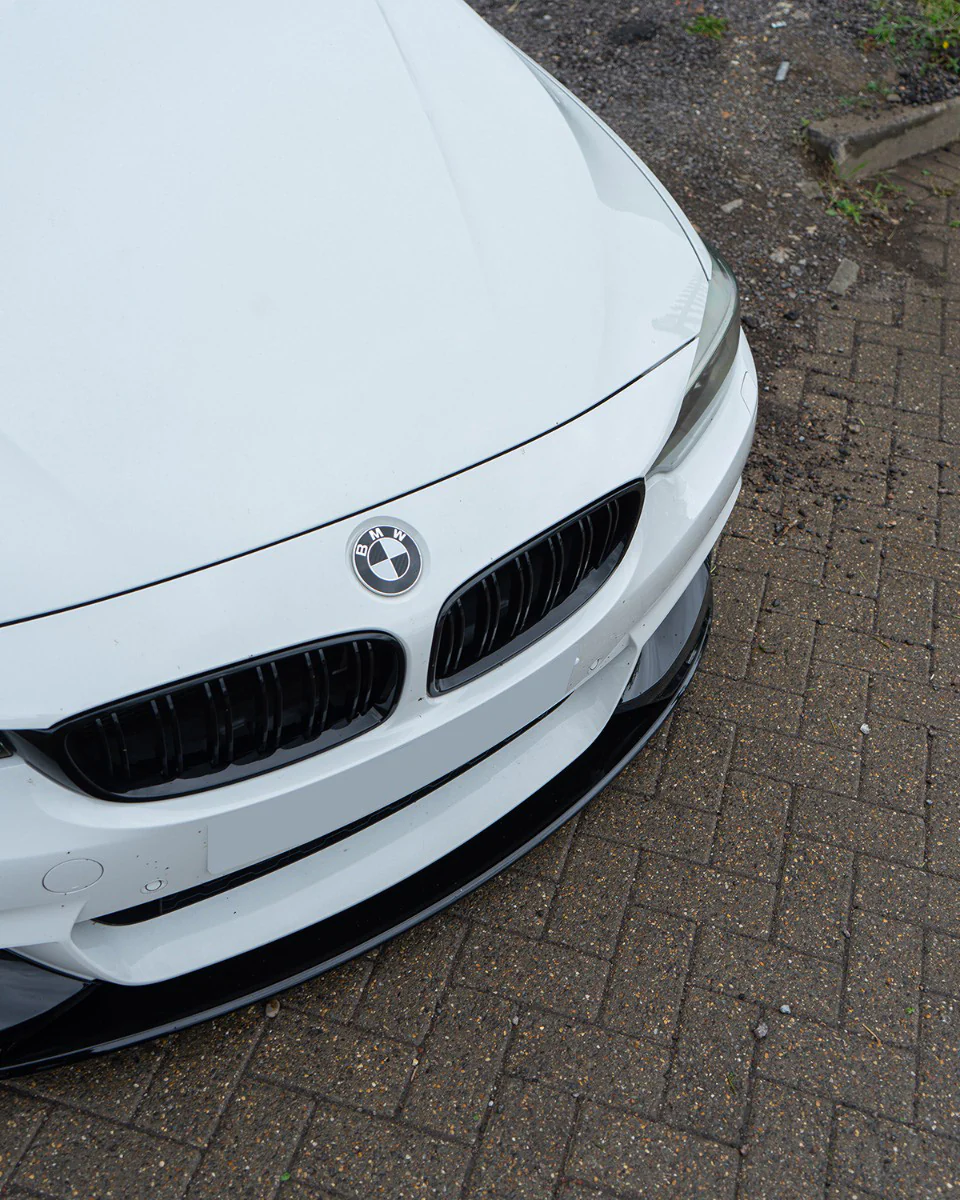 BMW 4 SERIES F32/F33/F36 GLOSS BLACK SPLITTER - MP STYLE - BLAK BY CT CARBON - Image 7