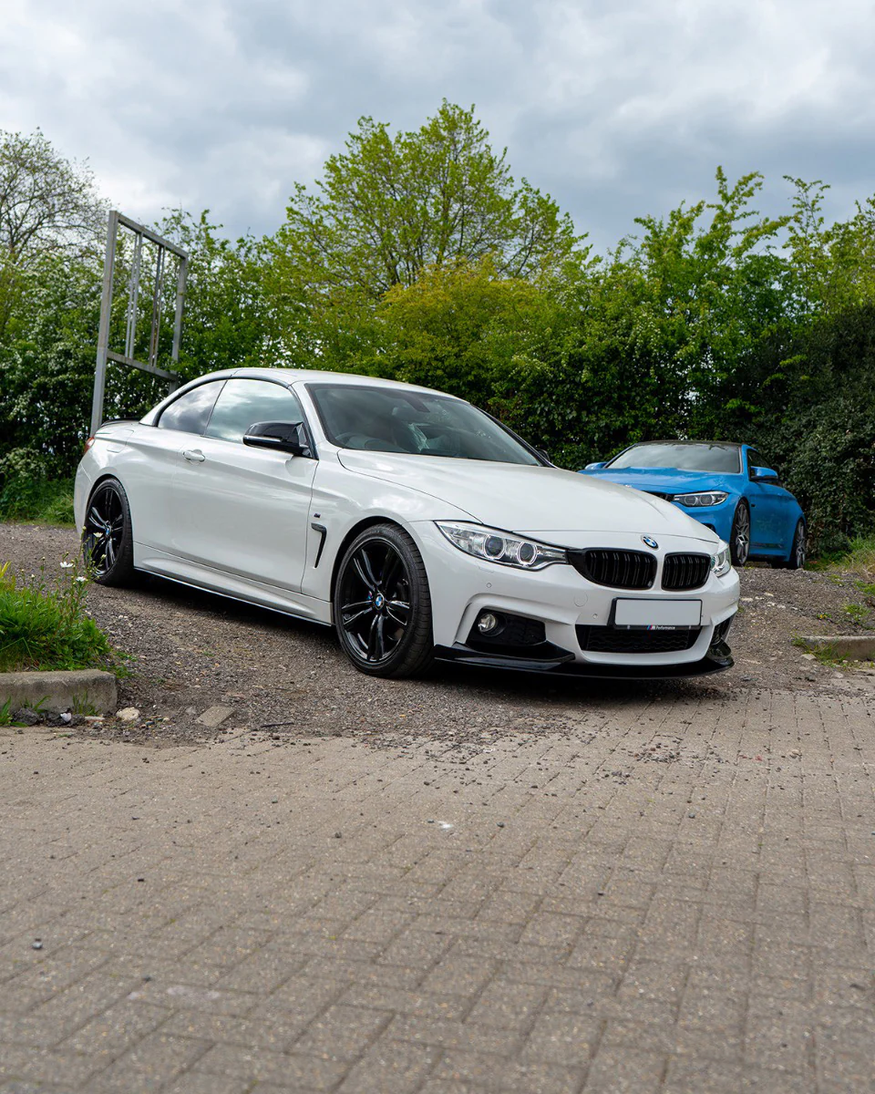 BMW 4 SERIES F32/F33/F36 GLOSS BLACK SPLITTER - MP STYLE - BLAK BY CT CARBON - Image 8