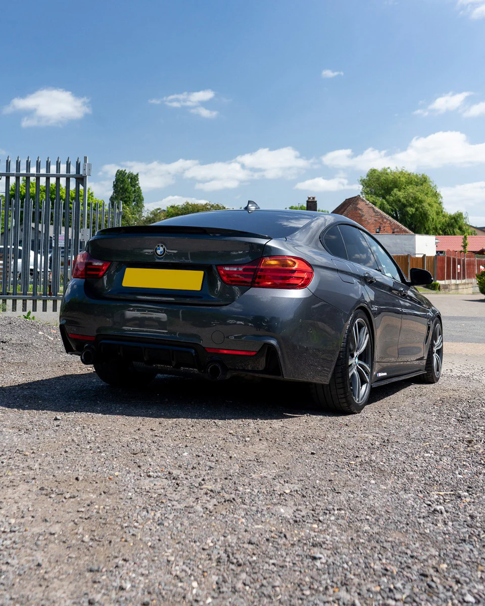 BMW 4 SERIES F36 GLOSS BLACK SPOILER - MP STYLE - BLAK BY CT CARBON - Image 4