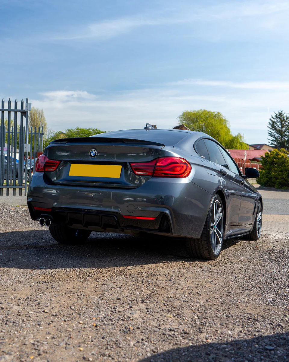 BMW 4 SERIES F36 GLOSS BLACK SPOILER - MP STYLE - BLAK BY CT CARBON - Image 6