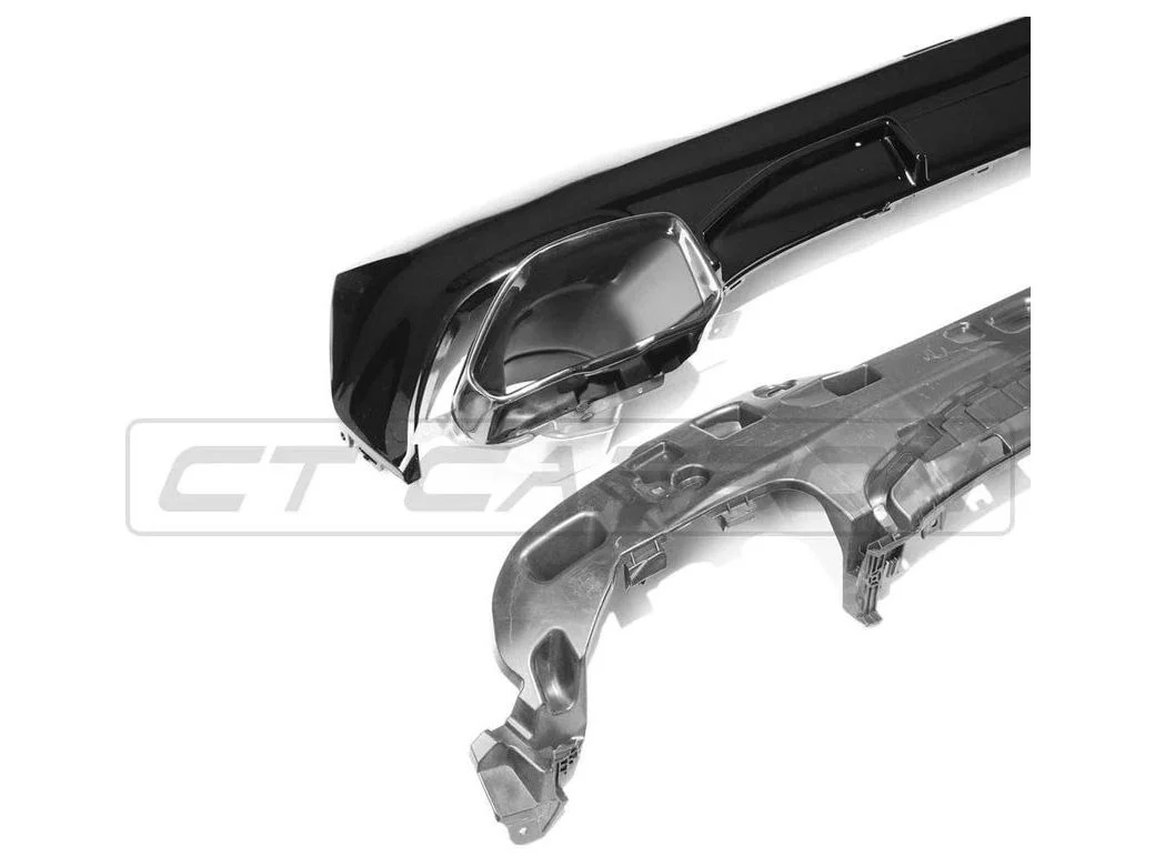BMW 4 SERIES G26 GLOSS BLACK DIFFUSER AND TIPS - MP STYLE - Image 3