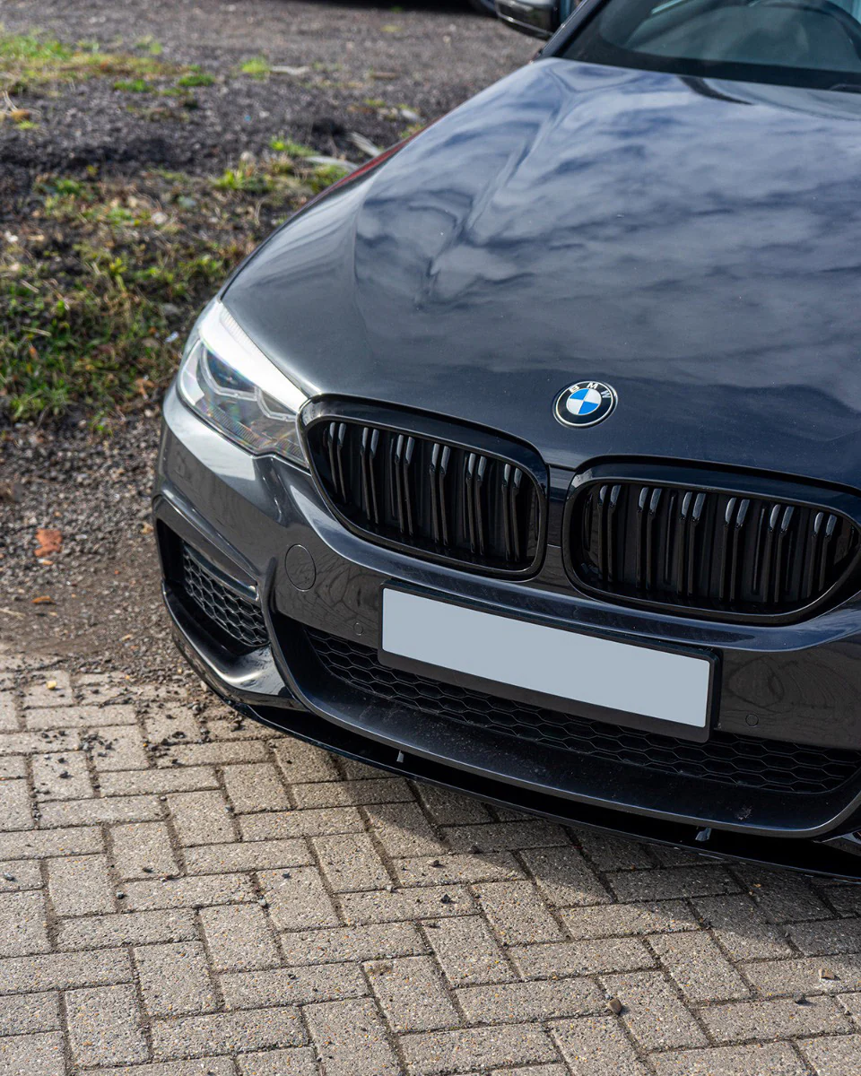 BMW 5 SERIES G30 GLOSS BLACK SPLITTER - MP STYLE - BLAK BY CT CARBON - Image 11
