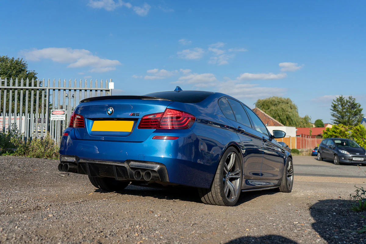BMW F10 M5/5 SERIES CARBON FIBRE SPOILER - MP STYLE - Image 3