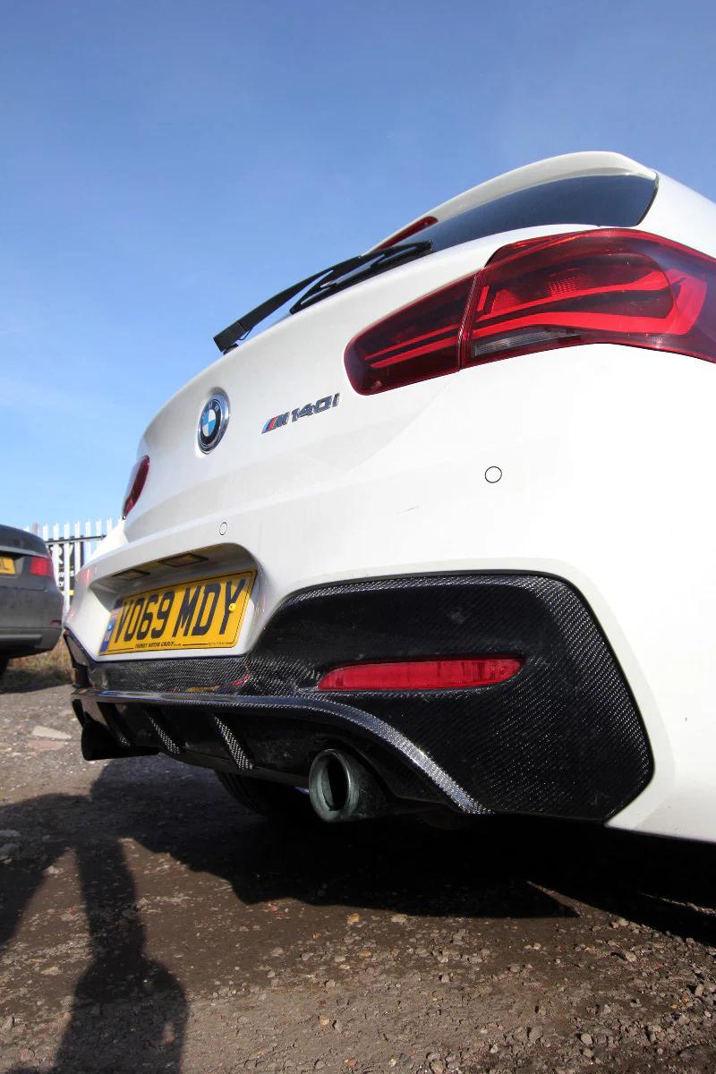 BMW F20 & F21 1 SERIES CARBON FIBRE DIFFUSER - F STYLE - Image 3