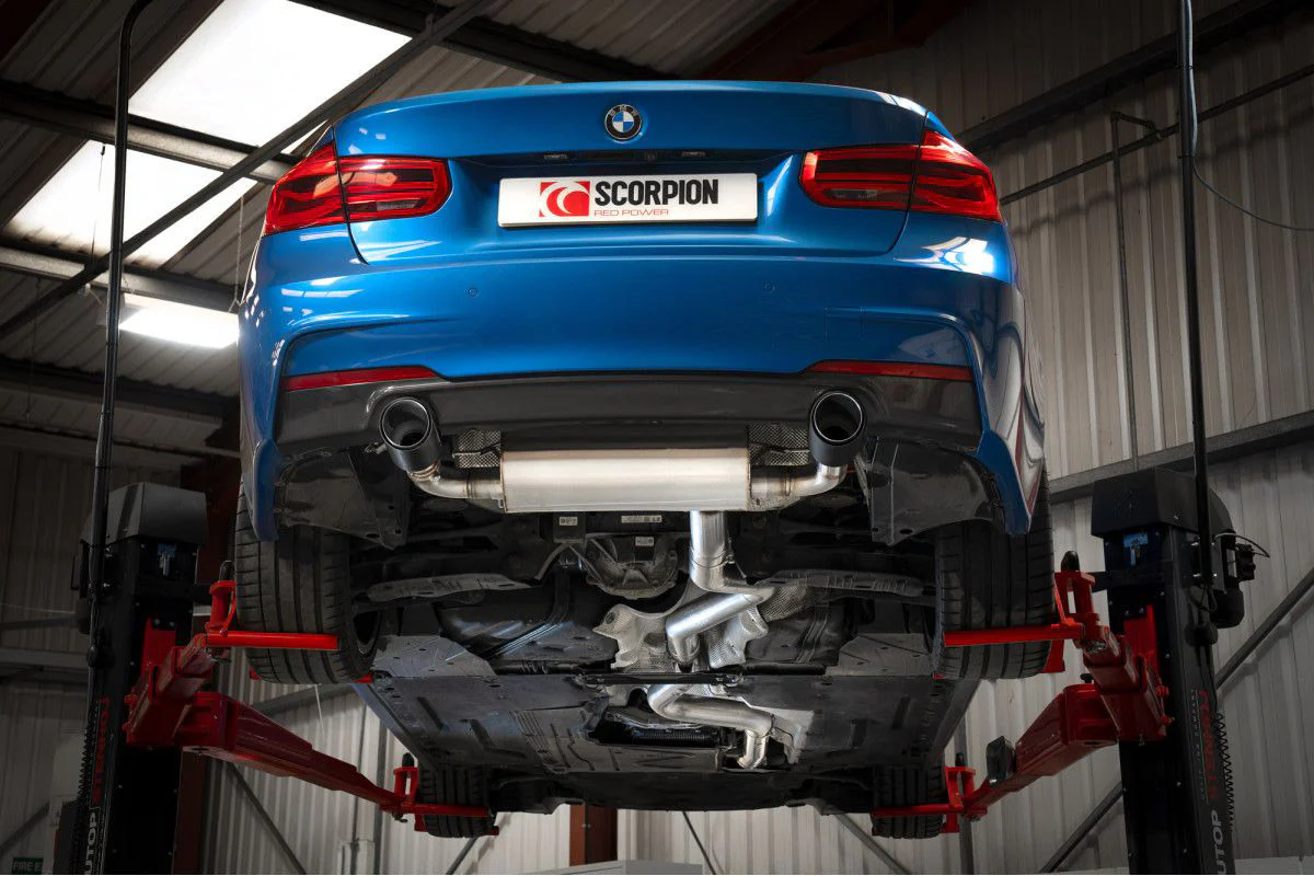 BMW F30 / F31 / F32 / F33 / F36 340I & 440I INCLUDING X-DRIVE NON GPF MODELS 2015 - 2018 NON RESONATED CATBACK SYSTEM - ASCARI TAIL PIPES - Image 3