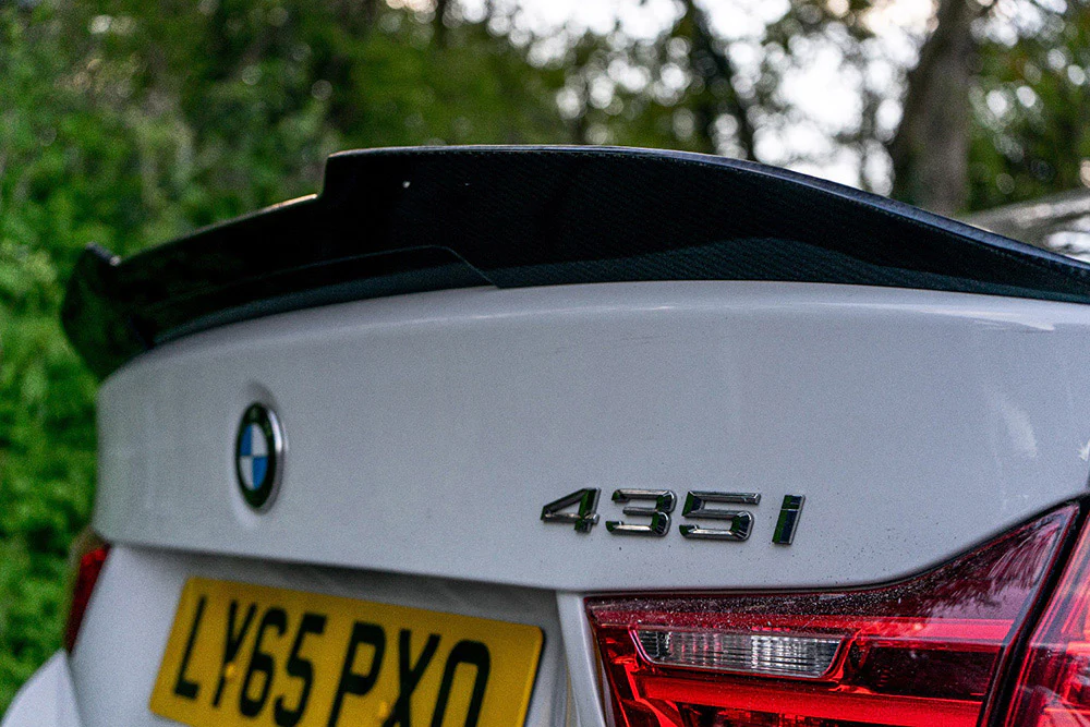 BMW F32 4 SERIES CARBON FIBRE SPOILER - PS STYLE - Image 2