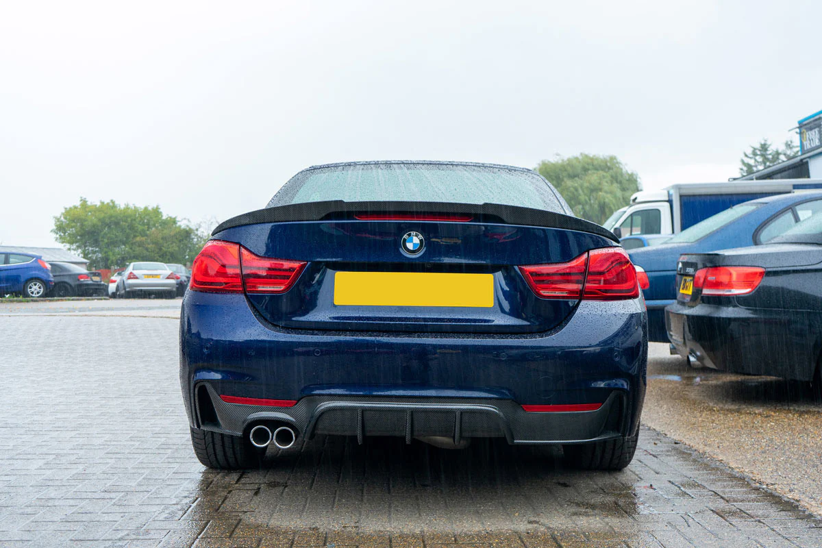 BMW F32 4 SERIES COUPE FULL CARBON FIBRE KIT - MP STYLE (Twin Exhaust) - Image 12