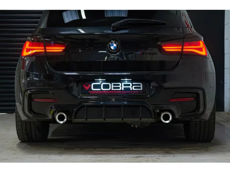 BMW F32 F33 F36 440i EXHAUST TAILPIPES - LARGER 3.5" STAINLESS STEEL REPLACEMENT SLIP ON OE STYLE - Image 2