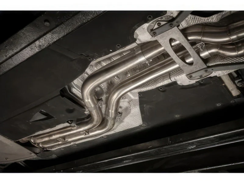 BMW F82 F83 M4 3" SECONDARY DE-CAT BYPASS PERFORMANCE EXHAUST - Image 3