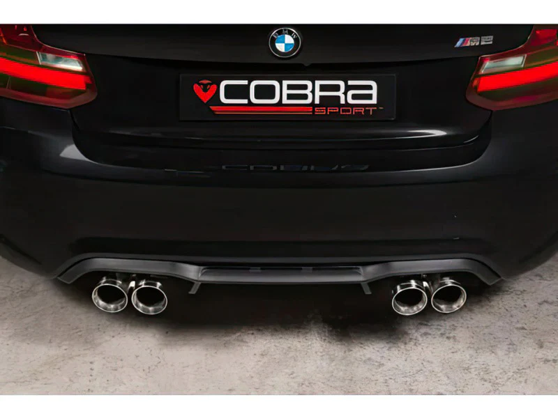 BMW F87 M2 COUPE 3" VALVED CAT BACK PERFORMANCE EXHAUST - Image 3