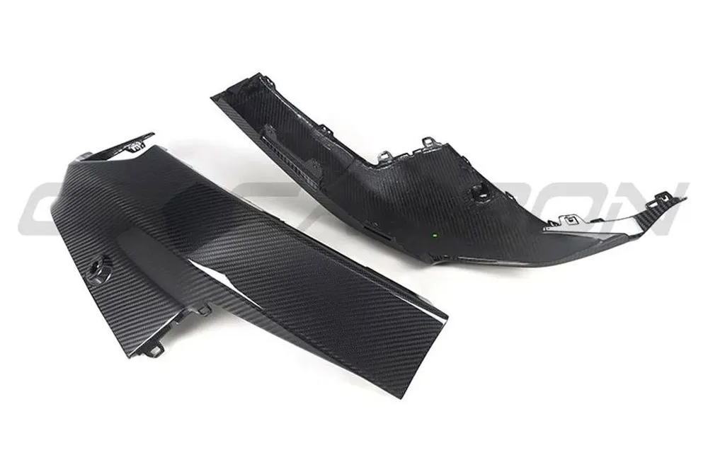 BMW G42 2 SERIES CARBON FIBRE REAR BUMPER CORNERS - Image 2