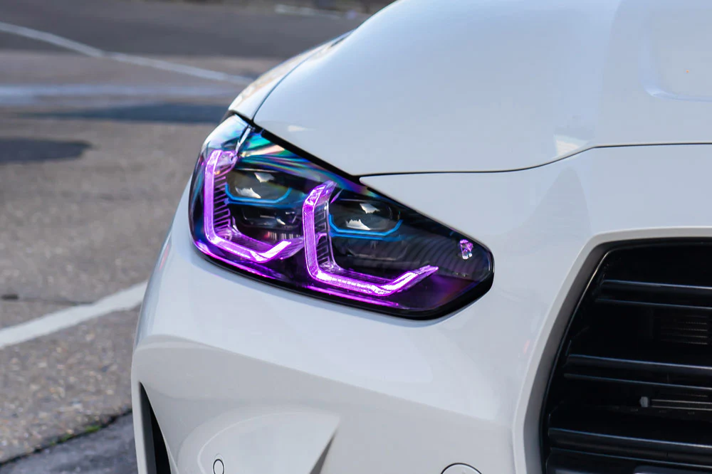 BMW G42 CSL Style Yellow DRL Module Set - Image 3