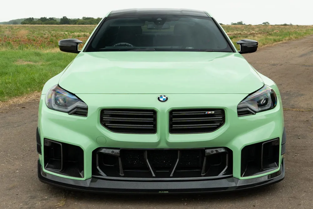 BMW G87 M2 CABRON FIBRE SPLITTER V2 - CT DESIGN - Image 2