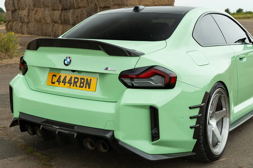 BMW G87 M2 CARBON FIBRE DIFFUSER V2 - CT DESIGN - Image 2