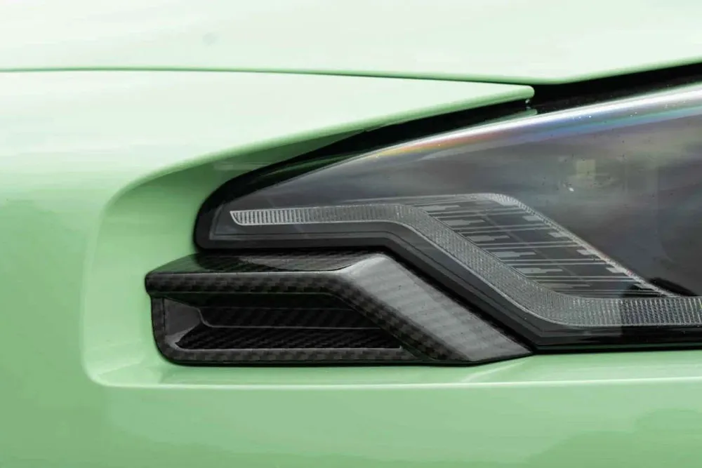 BMW G87 M2 CARBON FIBRE FRONT HEAD LIGHT ADD ON - CT DESIGN - Image 2