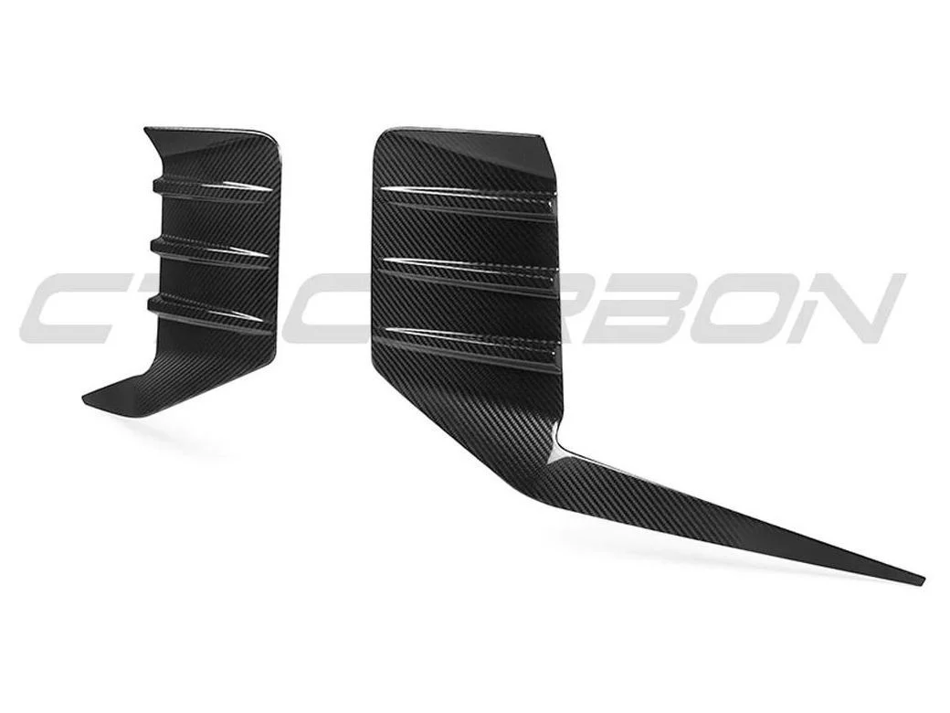 BMW G87 M2 CARBON FIBRE REAR BUMPER TRIM - Image 3