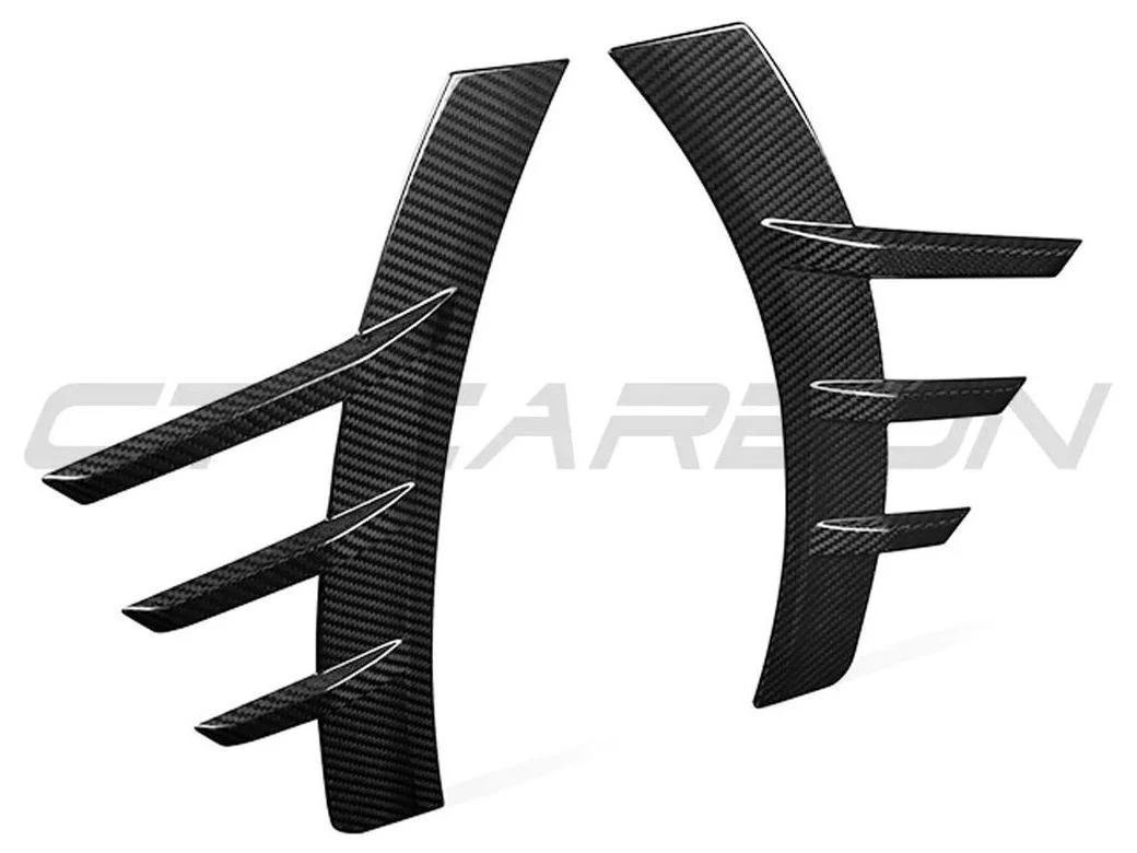 BMW G87 M2 CARBON FIBRE REAR SIDE FENDER TRIM - Image 3