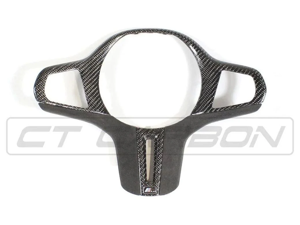 BMW GXX M CARBON CARBON FIBRE STEERING WHEEL TRIM - Image 3