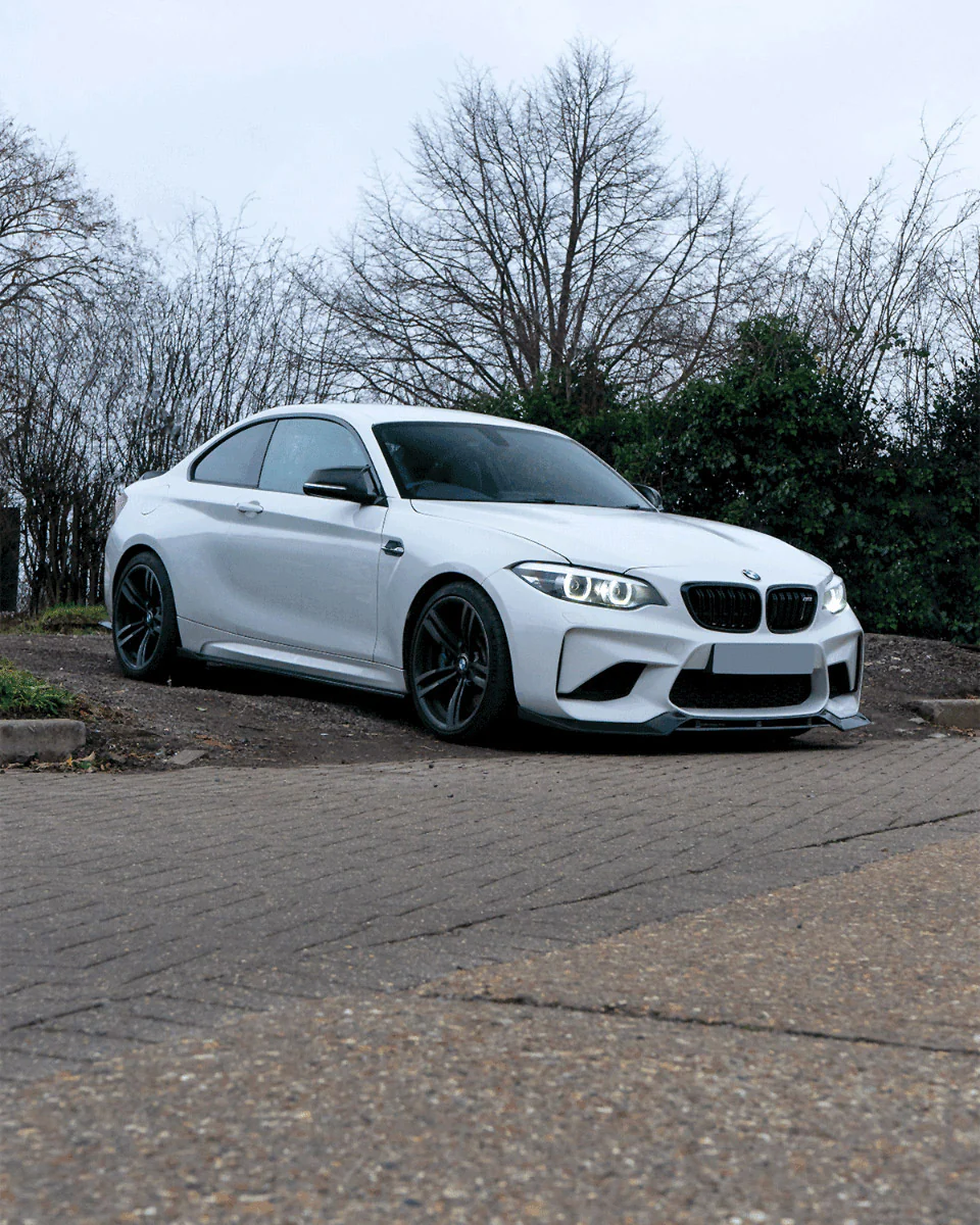 BMW M2 F87 N55(OG) CARBON FIBRE SPLITTER - V-STYLE - Image 2