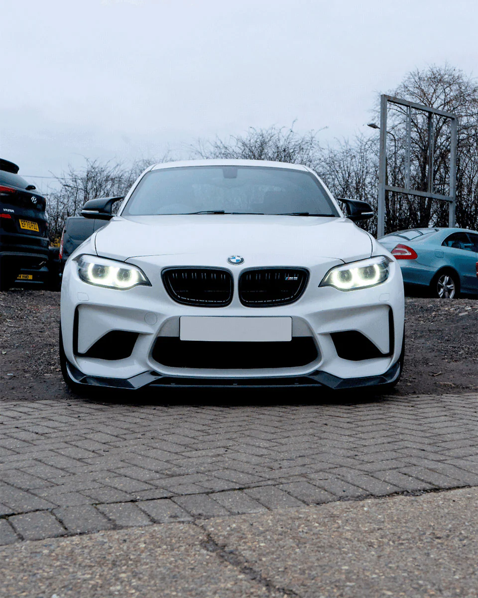 BMW M2 F87 N55(OG) CARBON FIBRE SPLITTER - V-STYLE - Image 3