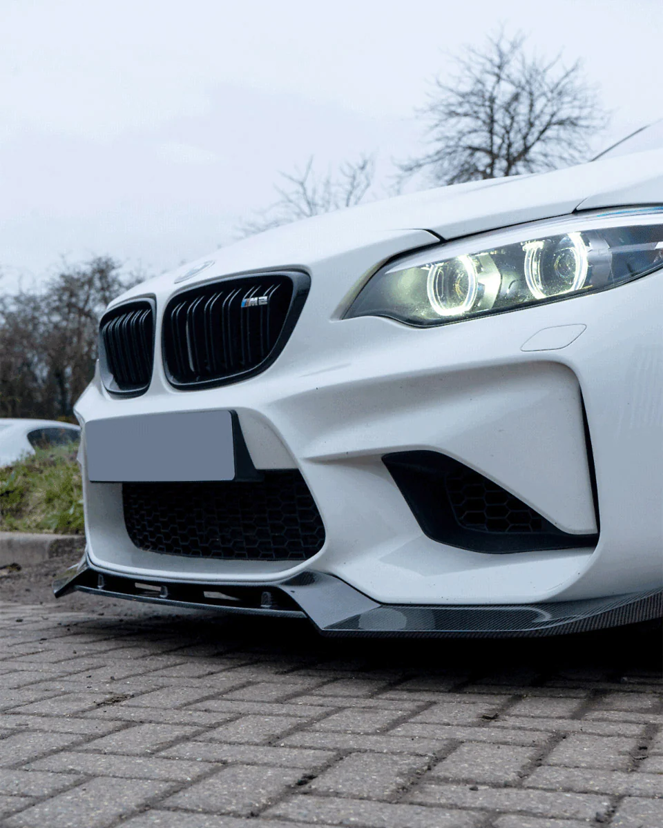 BMW M2 F87 N55(OG) CARBON FIBRE SPLITTER - V-STYLE - Image 4