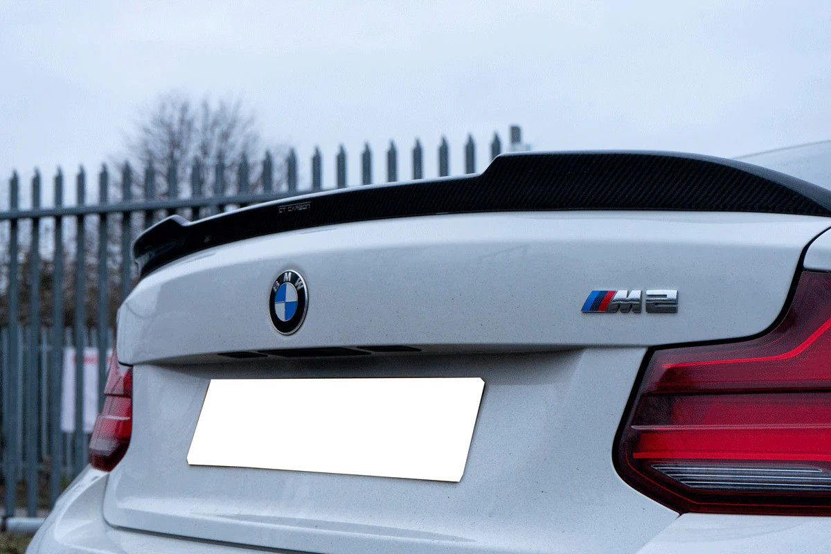 BMW M2 / M2C F87 & F22 2 SERIES CARBON FIBRE SPOILER - CS STYLE - Image 4