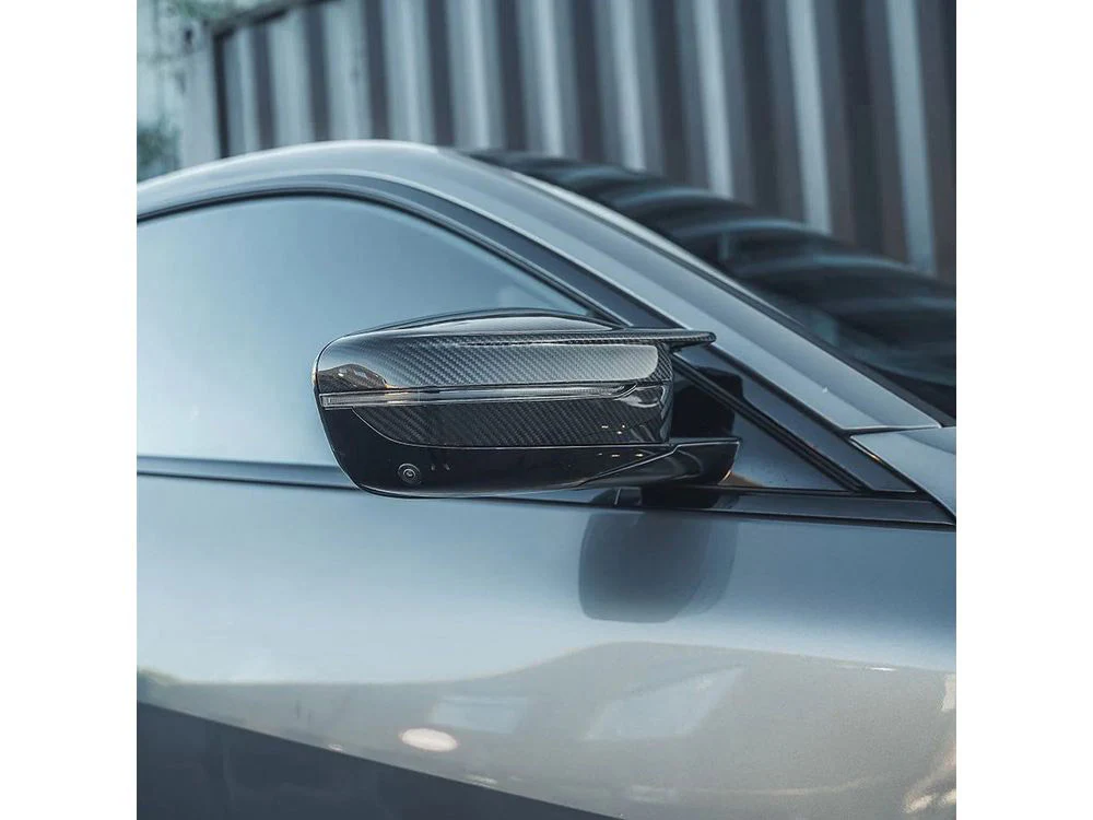 BMW M2/M3/M4 G80/G81/G82/G83/G87 CARBON FIBRE REPLACEMNT MIRRORS (RHD) - Image 4