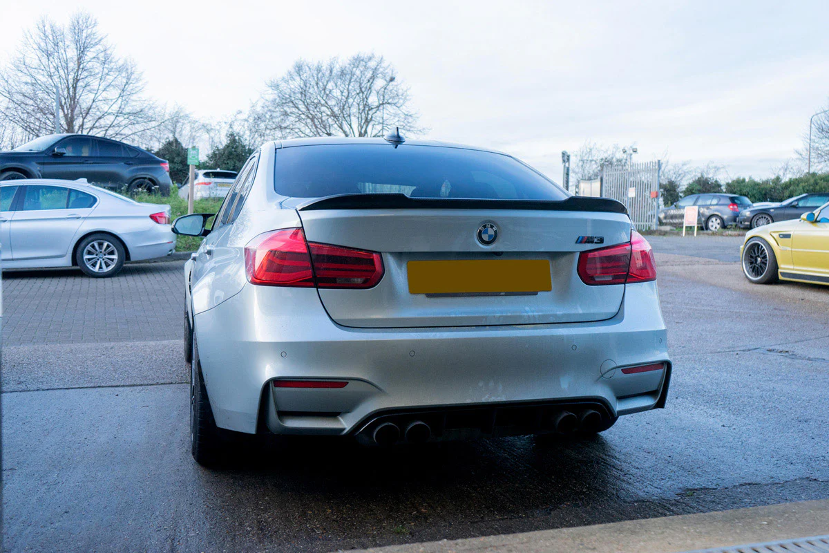 BMW M3 F80 & F30 3 SERIES CARBON FIBRE SPOILER - CS STYLE - Image 5
