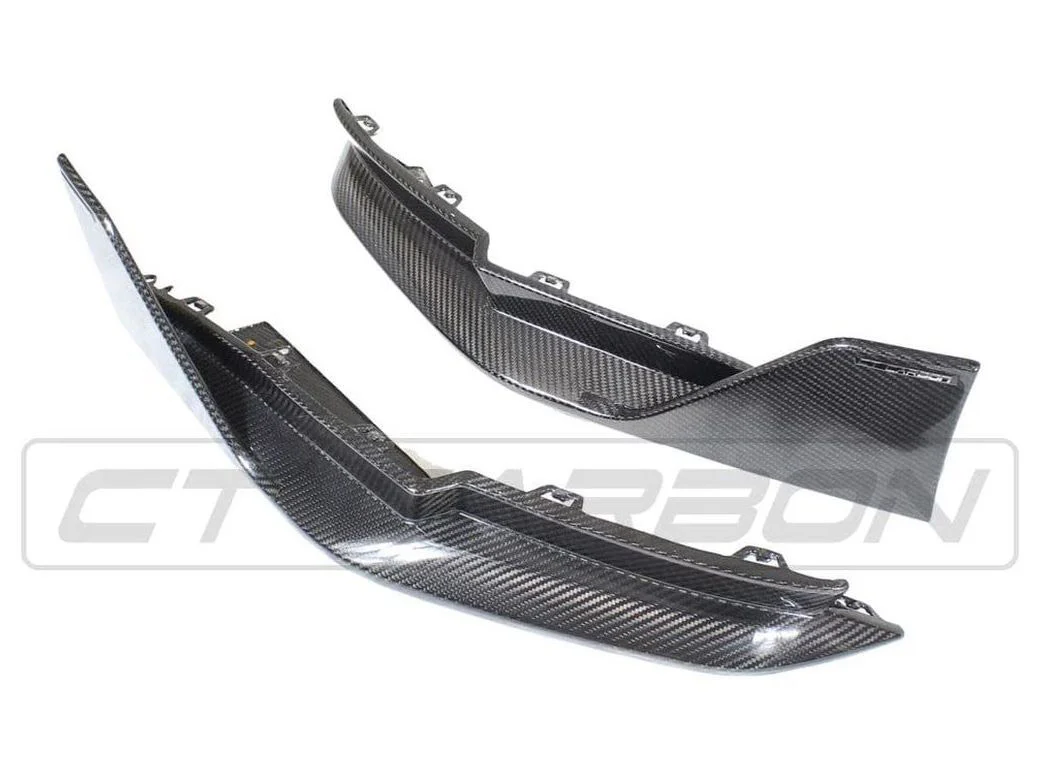 BMW M3 G80/G81 CARBON FIBRE REAR BUMPER CORNERS - MP STYLE - Image 7