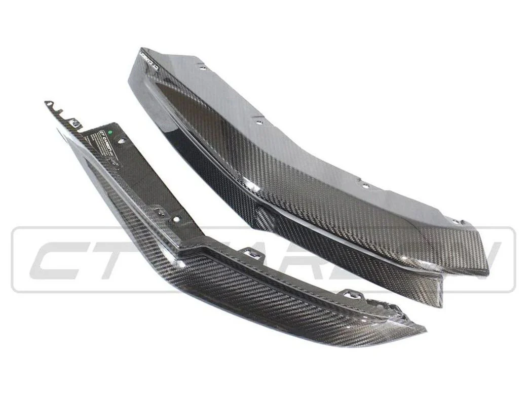 BMW M3 G80/G81 CARBON FIBRE REAR BUMPER CORNERS - OEM STYLE - Image 5