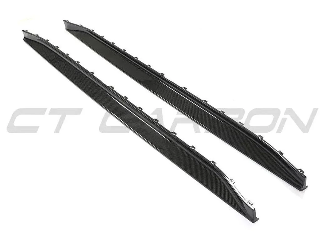 BMW M3 G80/G81 CARBON FIBRE SIDE SKIRT REPLACEMEMT - V3 - Image 3