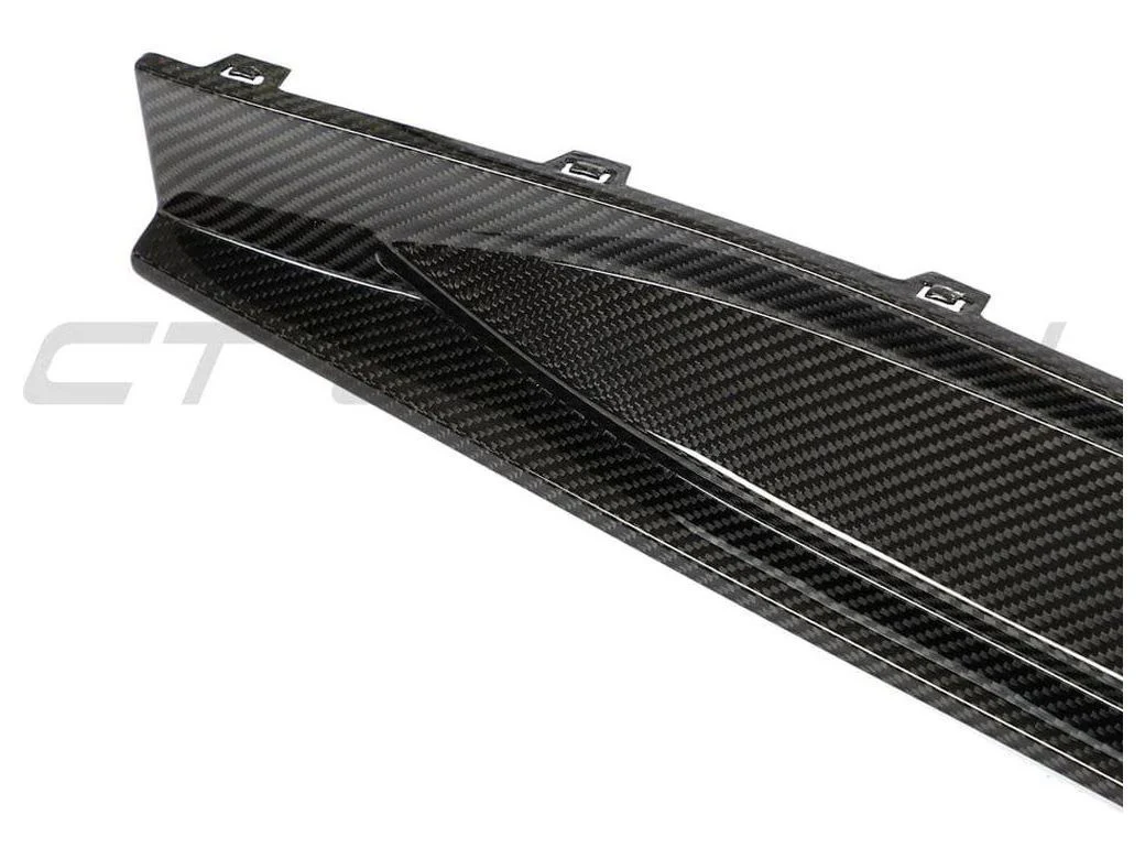 BMW M3 G80/G81 CARBON FIBRE SIDE SKIRT REPLACEMENT - CT DESIGN V2 - Image 3
